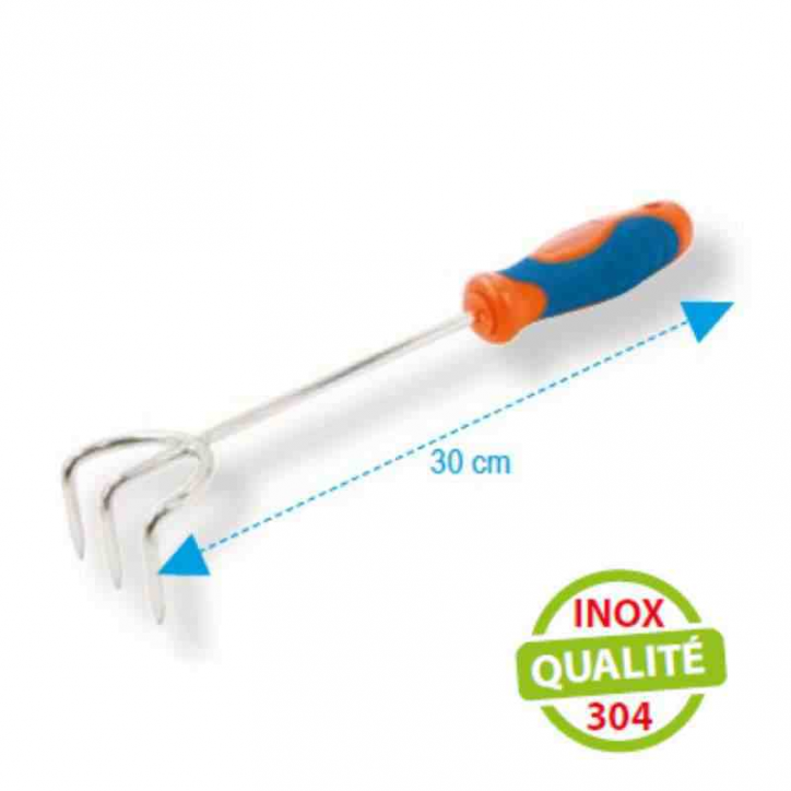 FLASHMER. Griffe à Coquillages Inox 3 Dents *** En Promotion ***