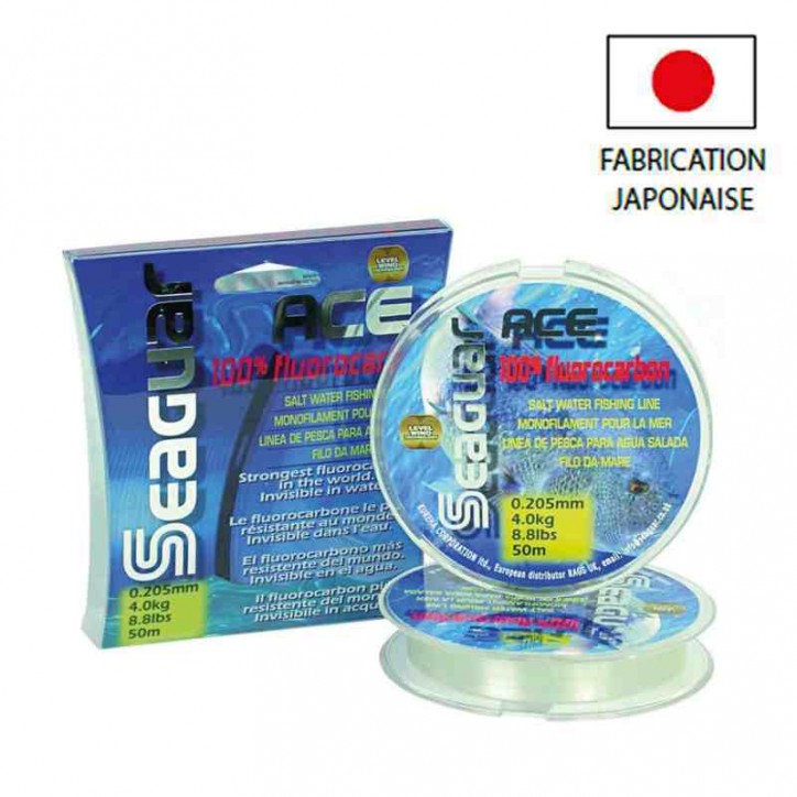 SEAGUAR. Fluorocarbone ACE en Bobine de 30 Mètres en 62 Centièmes *** En Promotion ***